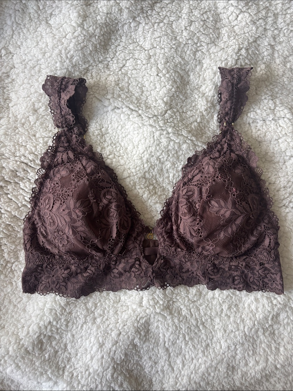 Aerie Chocolate Brown Bralette